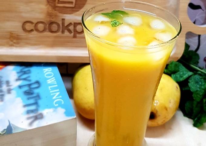 Mango juice Recipe by Sadia Alvi - Cookpad