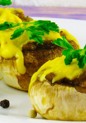 Фото Фаршированные грибы - просто, сочно и вкусно!.