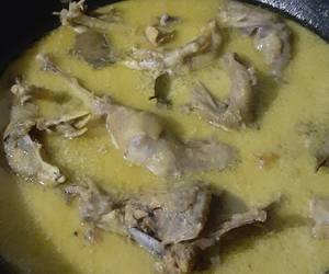 Masakan Unik Opor Ayam Kampung Ala Warung