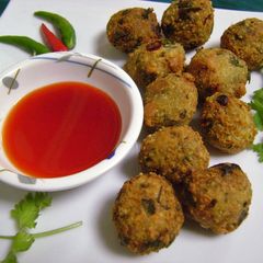 A picture of Rice & Cheese Balls.