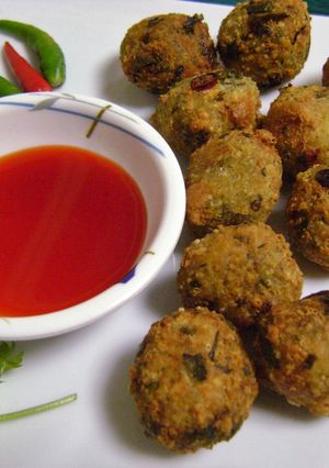 A picture of Rice & Cheese Balls.