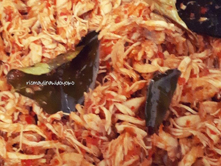 Resep #bikinramadhanberkesan#2#Ayam Suwir Pedas Manis yang Lezat Sekali