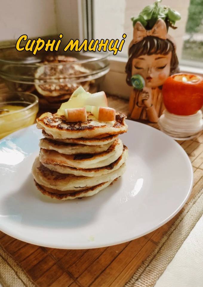 Сирні оладки 😍