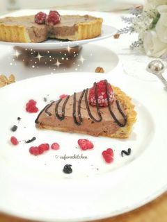 Foto resep Choco Mousse Pie 💟🍫 #ketopad_cp_anekapieketo