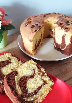 Foto resep Marble Cake ala Pak Sahak