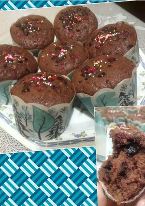 Foto resep Triple Chocolate Muffin Enyaakkk