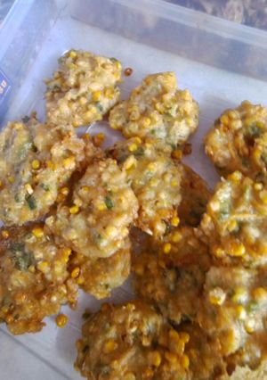 Foto resep Bakwan jagung renyah diluar lembut di dalam