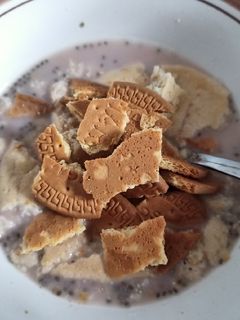 Foto resep MPASI bubur Outmeal Biskuit plus Cia seed