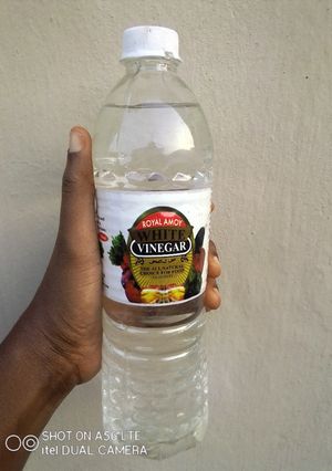 A picture of Vinegar Water.