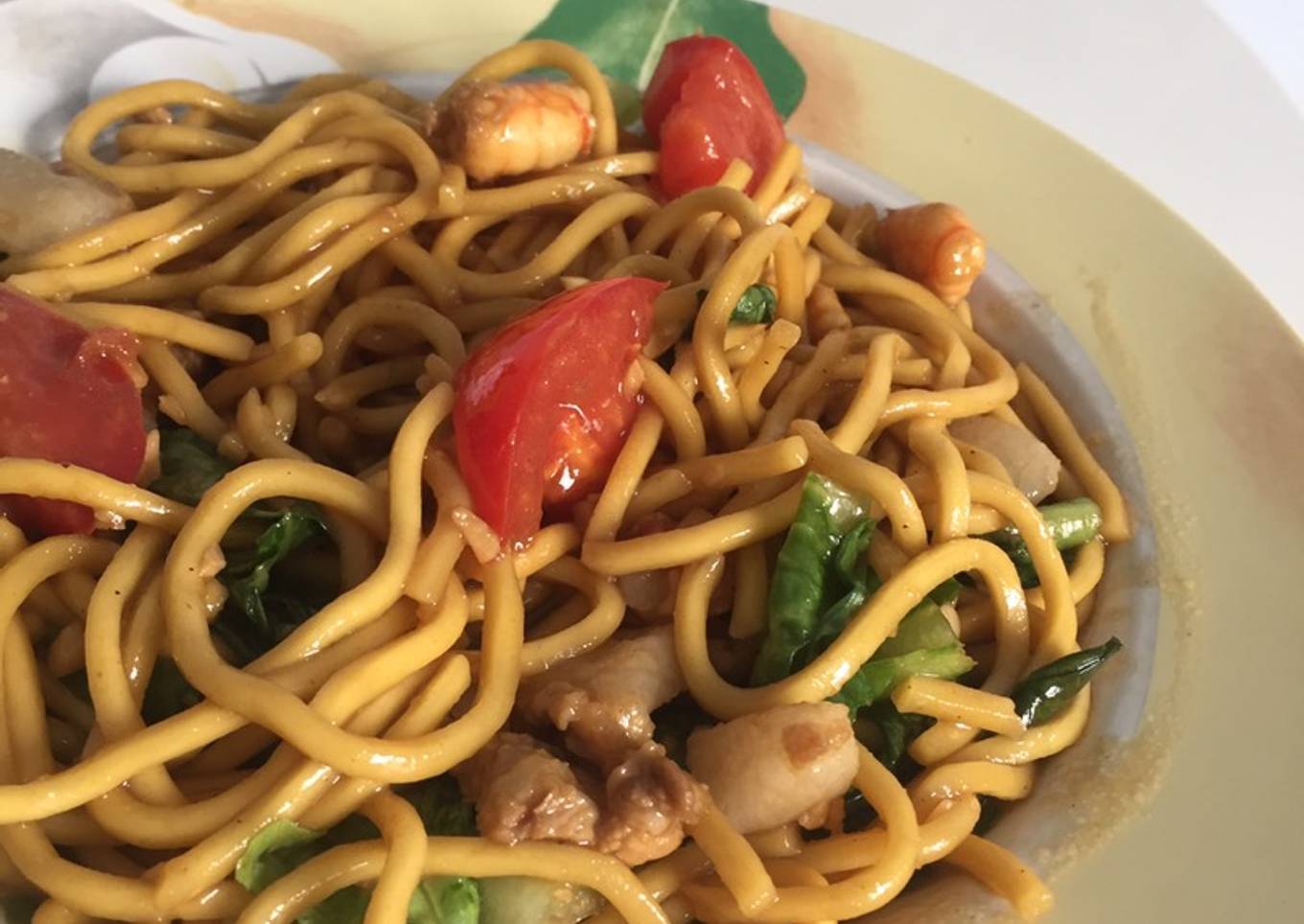 Mie Goreng Tomat Basah (samchan)