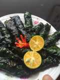 Fried Beef Wrapped in Betel Leaves