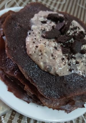 Foto resep Cream Cheese Mille Crepes Rumahan