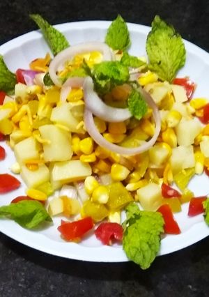 A picture of Corn chat.