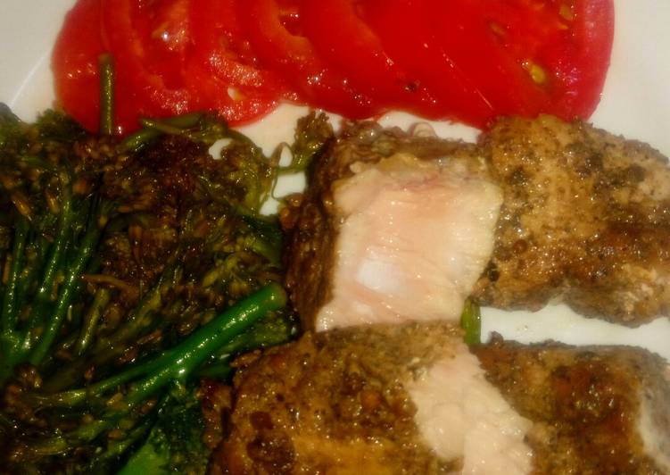 Recipe of Homemade Pan Seared Tuna Steak