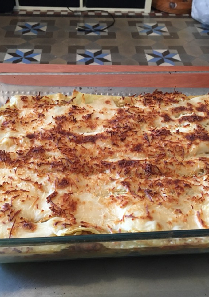 Una foto de Lasaña de carne