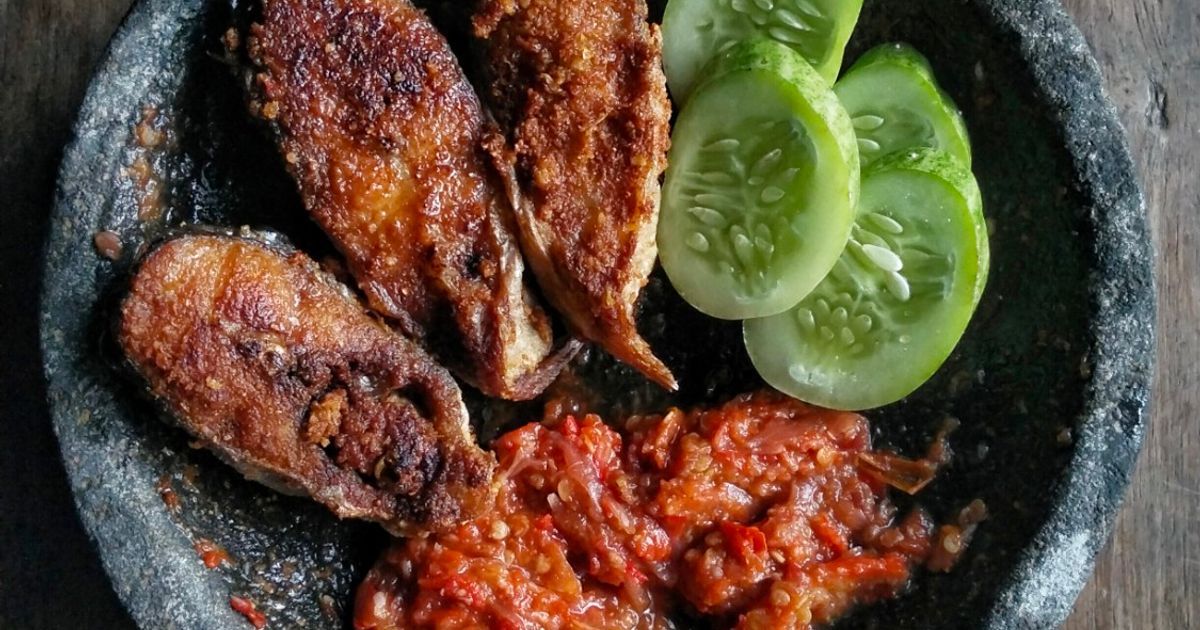 Sambal Pecak Patin Goreng