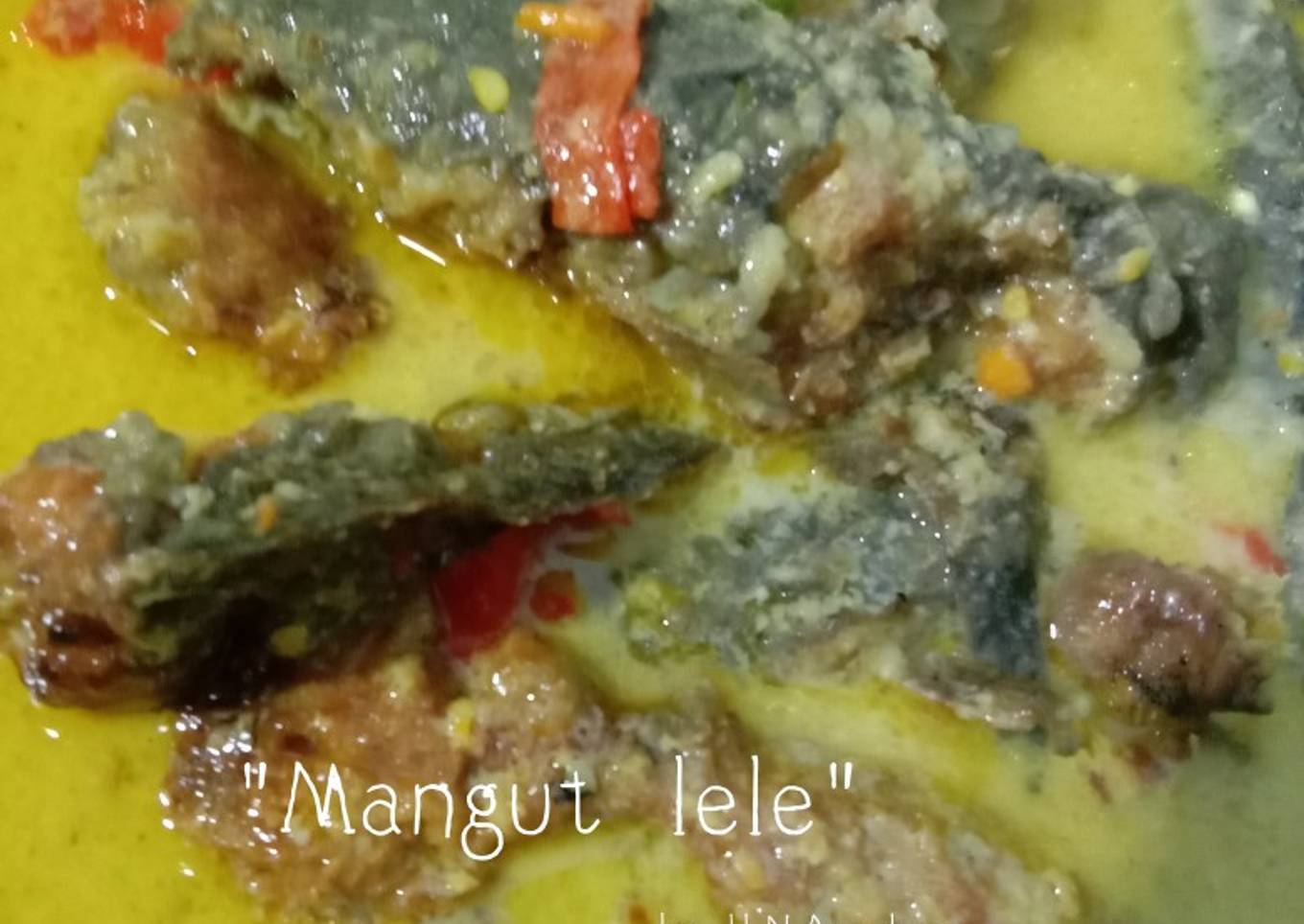 Mangut lele tanpa "daun kemangi"