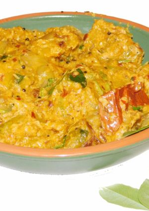 A picture of Pumpkin masala.