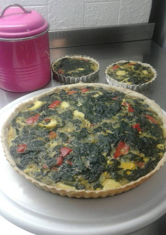 Una foto de Tarta de verduras con masa casera