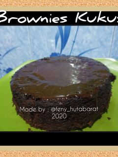 Foto resep Brownies kukus tanpa mixer anti gagal