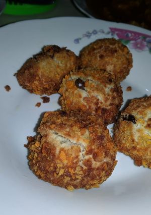 Foto resep Roti goreng unyil isi coklat