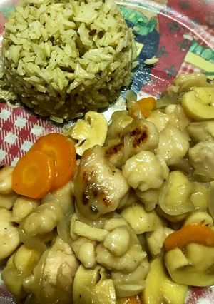 Una foto de Trocitos de Pollo 🐤 a la Miel 🍯