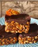 Bombones de arroz inflado