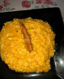 Risotto cremoso de calabaza 😋