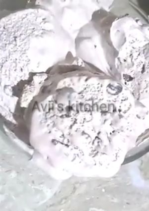 A picture of Homemade Chocolate ice-cream.