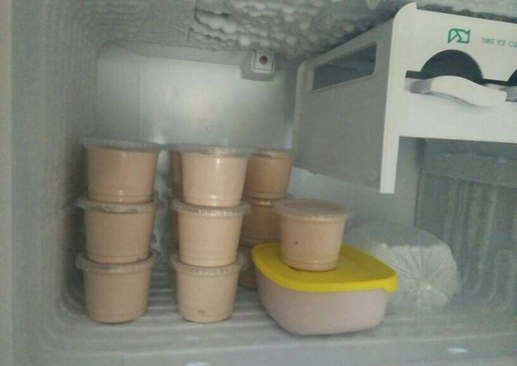 Bagaimana Membuat Ice Cream lembutt simple Anti Gagal