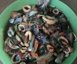 Cara Memasak Cumi bumbu kecap Praktis Enak Cara Memasak Cumi bumbu kecap Praktis Enak