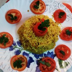 A picture of Chana Daal Khichdi.