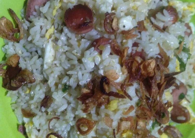 makanan Nasgor cabe hijau Jadi, tidak cukup satu