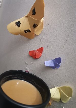 A picture of Masala tea.