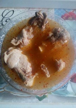 صورة لوصفة شوربة مرقة الدجاج