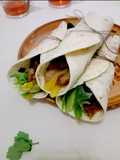 Fajitas de cordero con chutney