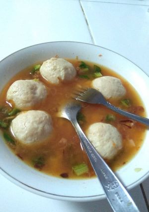 Foto resep Bakso ayam kenyal dan enak