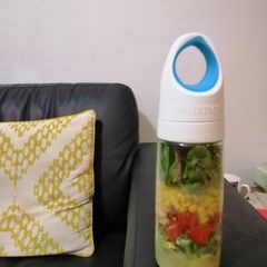 A picture of Delectable Bottle Salad.