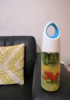 A picture of Delectable Bottle Salad.