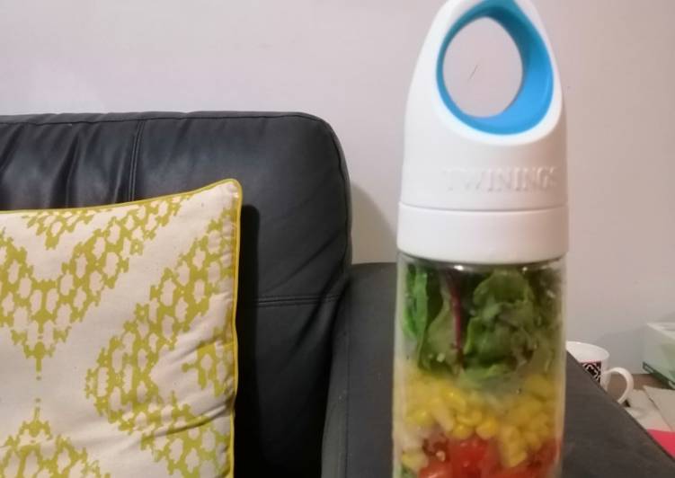 Delectable Bottle Salad