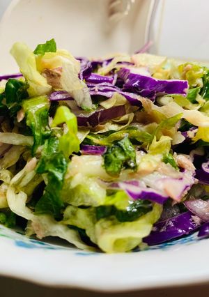 A picture of Tuna salad.