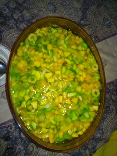 A picture of Fruit trifle.
