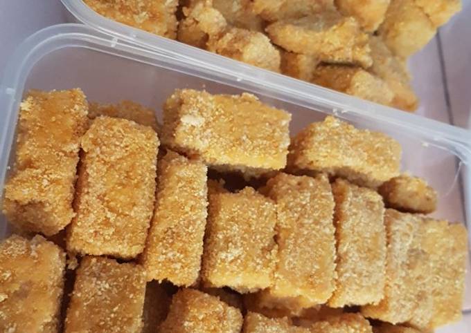 Bagaimana Menyiapkan Nuget sayur wortel ayam home made, Bisa Manjain Lidah