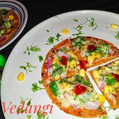 Chapati Pizza A picture of Chapati Pizza.