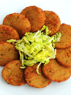 Una foto de Falafel de garbanzos