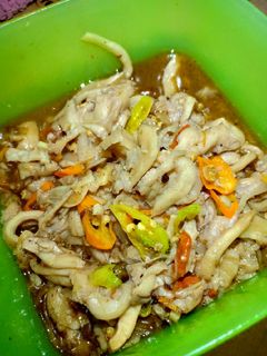 Foto resep Jamur tiram pedas saus Saori saus tiram