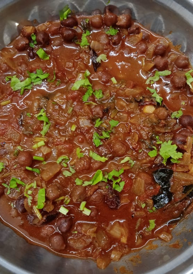 கருப்பு கொண்டக்கடலை கிரேவி செய்முறை முக்கிய புகைப்படம்