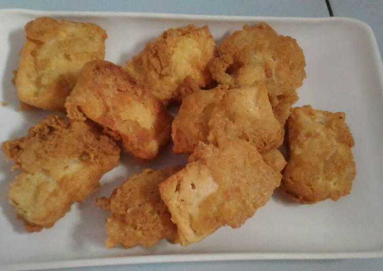 Tahu goreng oat crispy