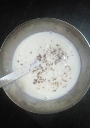 A picture of Masala curd.