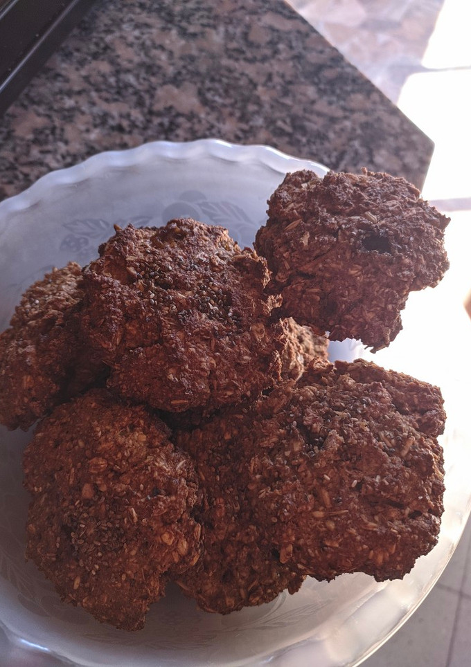 Una foto de Galletas de avena, limón y chía 🍪🍋 SALUDABLES 🤩🌱